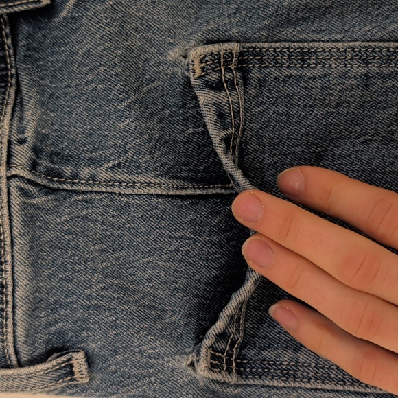 Levi's Ribcage Straight Jeans Wide Leg - Picture 10 of 11